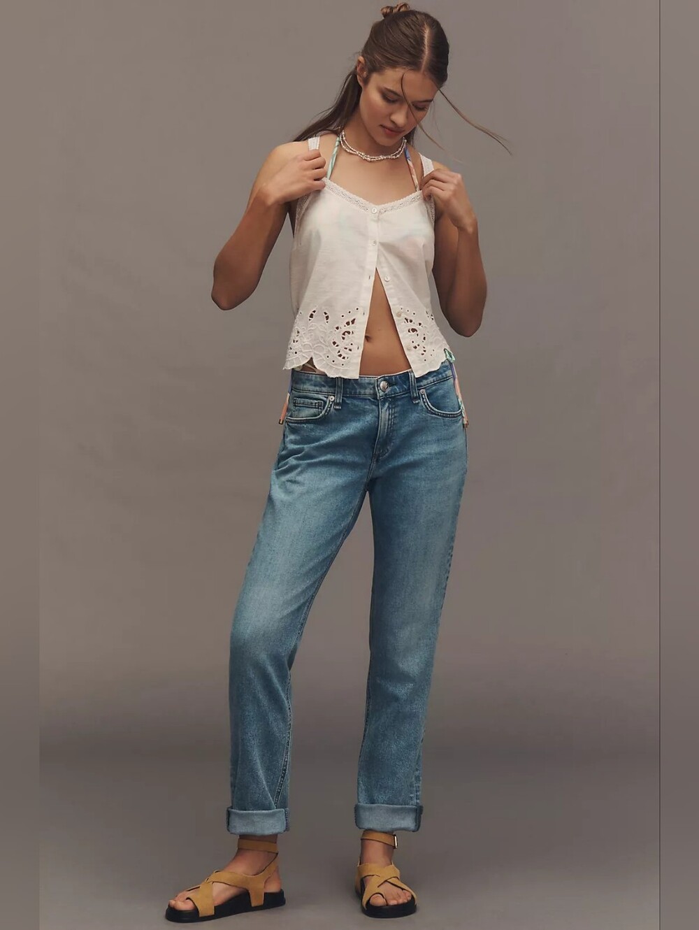 Rag & Bone Dre Low-Rise Slim Boyfriend Jeans
